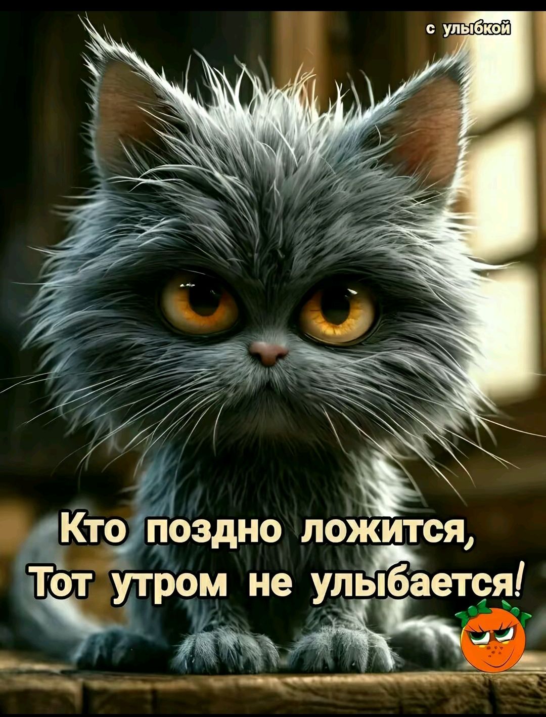 7 Ктуіоздно ложится Тот утром не улыба 4