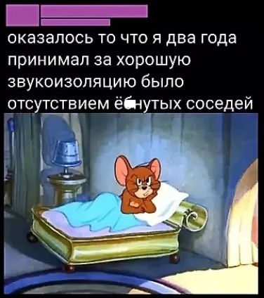 г ле 1 рн оказалось то что я два года принимал за хорошую звукоизоляцию было отсутствием ёнутых соседеи