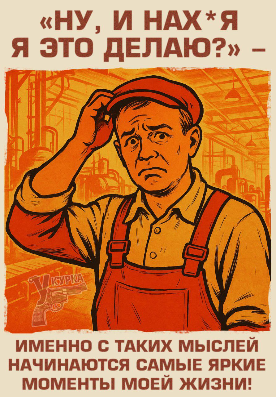 «НУ, И НАХ*Я Я ЭТИ ДЕЛАЮ?» – ИМЕННО С ТАКИХ МЫСЛЕЙ НАЧИНАЮТСЯ САМЫЕ ЯРКИЕ МОМЕНТЫ МОЕЙ ЖИЗНИ!