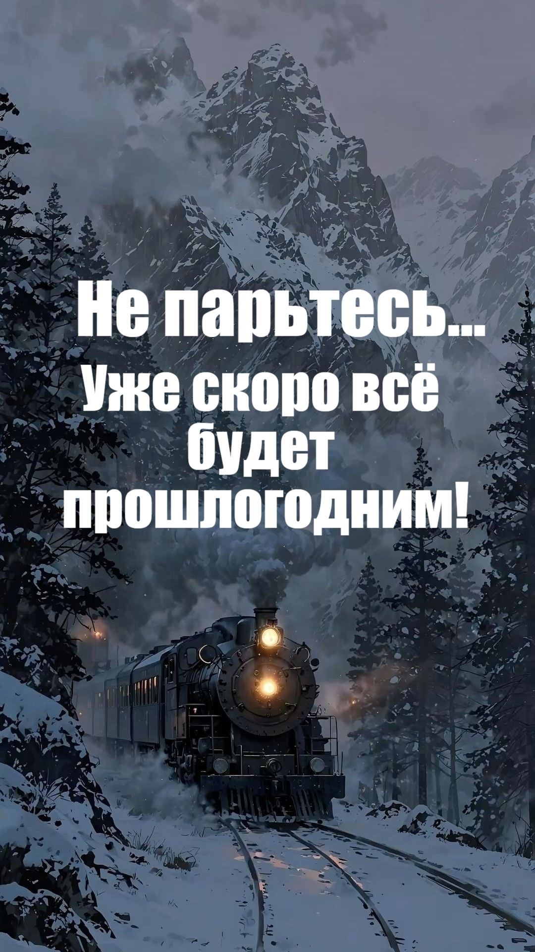 Не парьтесь... Уже скоро всё будет прошлогодним!