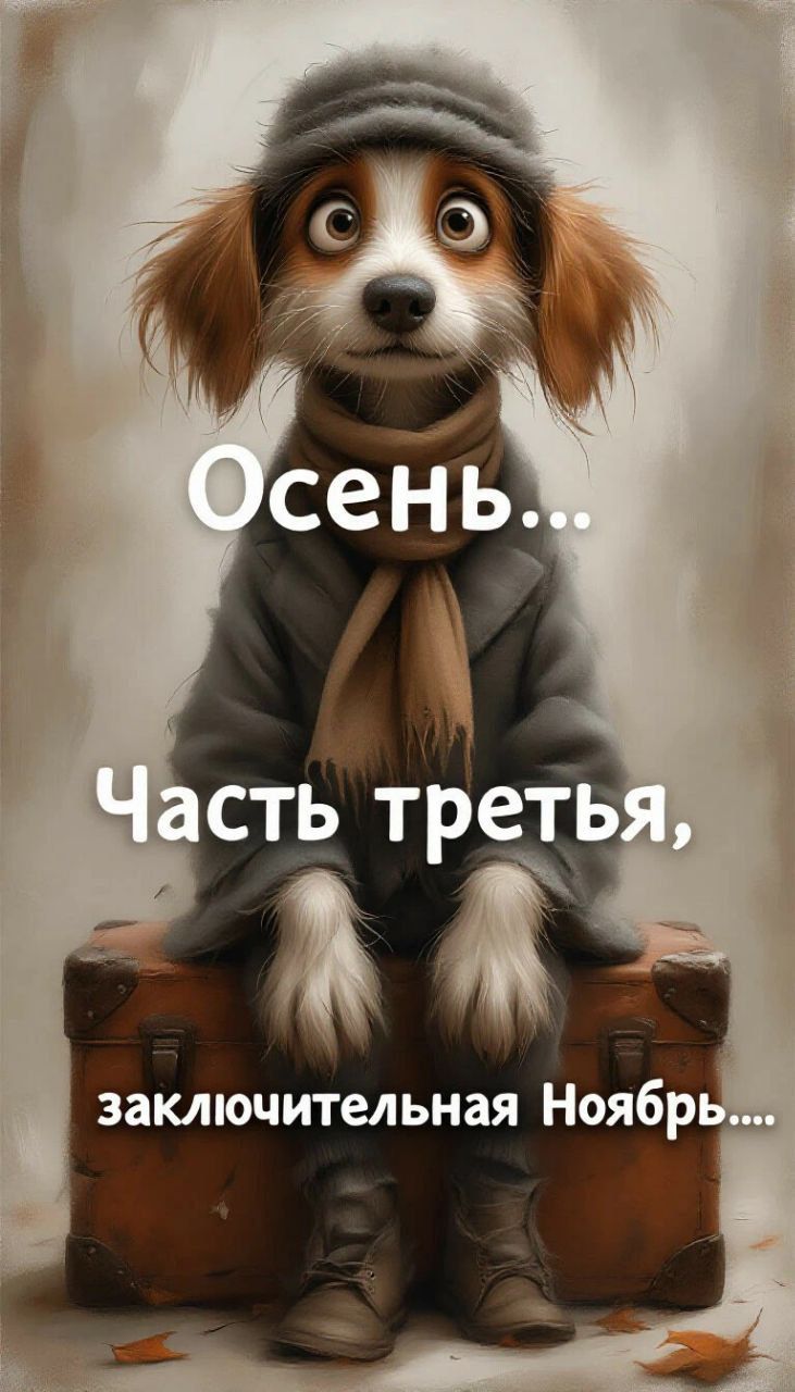 Осень... Часть третья, заключительная Ноябрь...