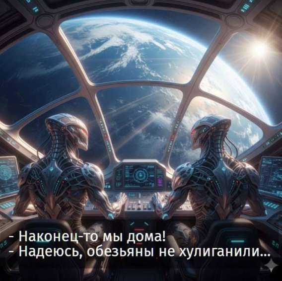 Наконец-то мы дома! Надеюсь, обезьяны не хулиганили..