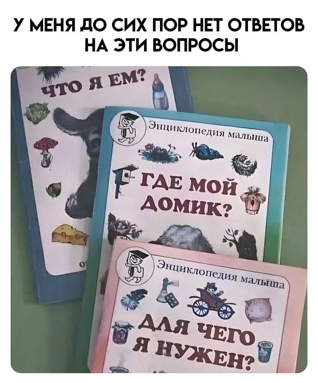У МЕНЯ ДО СИХ ПОР НЕТ ОТВЕТОВ НА ЭТИ ВОПРОСЫ
ЧТО Я ЕМ?
ГДЕ МОЙ ДОМИК?
ДЛЯ ЧЕГО Я НУЖЕН?