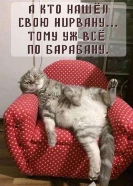 А актёр нашёл свою нирвану... тому уж всё по барабану.