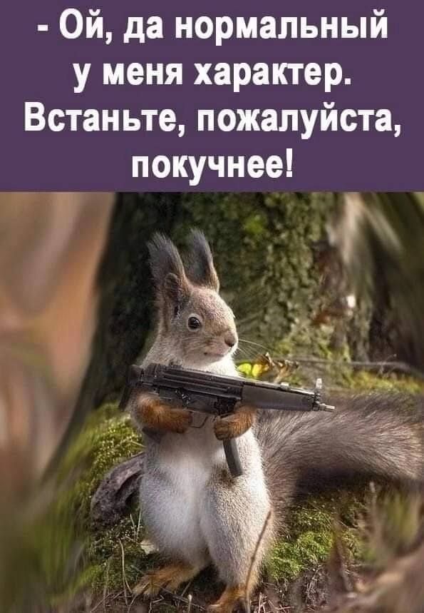 — Ой, да нормальный у меня характер. Встаньте, пожалуйста, покучнее!