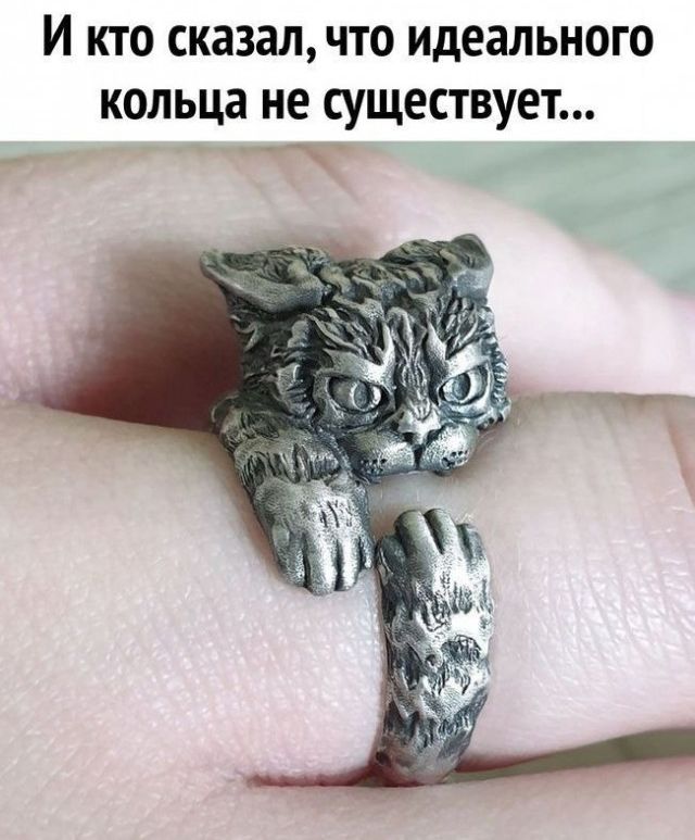 И кто сказал, что идеального кольца не существует...