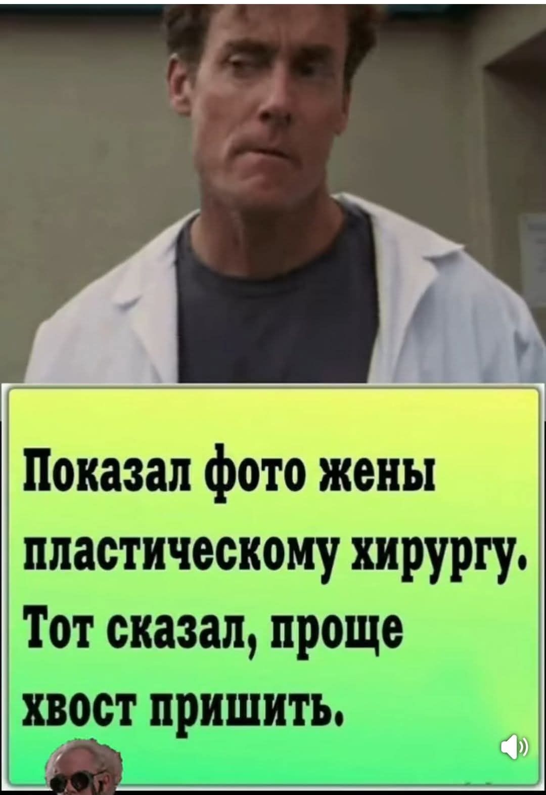 Показал фото жены пластическому хирургу. Тот сказал: проще хвост пришить.