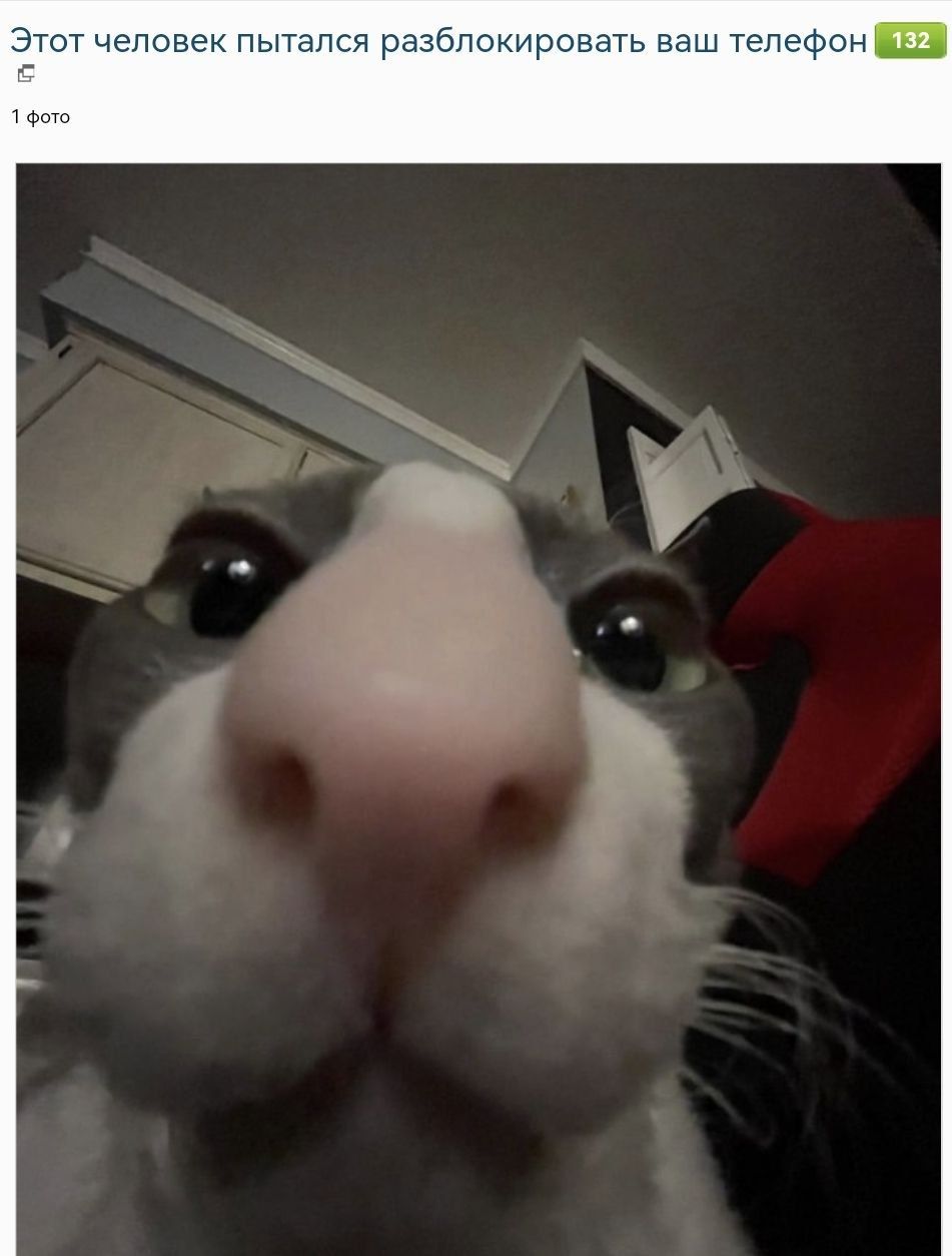 Этот человек пытался разблокировать ваш телефон
1 фото