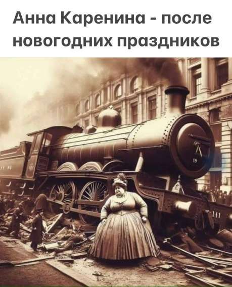 Анна Каренина - после новогодних праздников