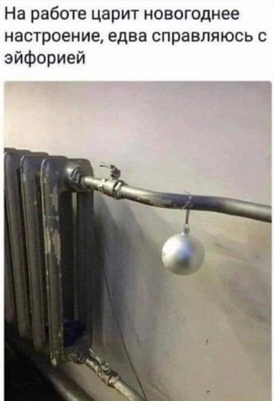 На работе царит новогоднее настроение, едва справляюсь с эйфорией