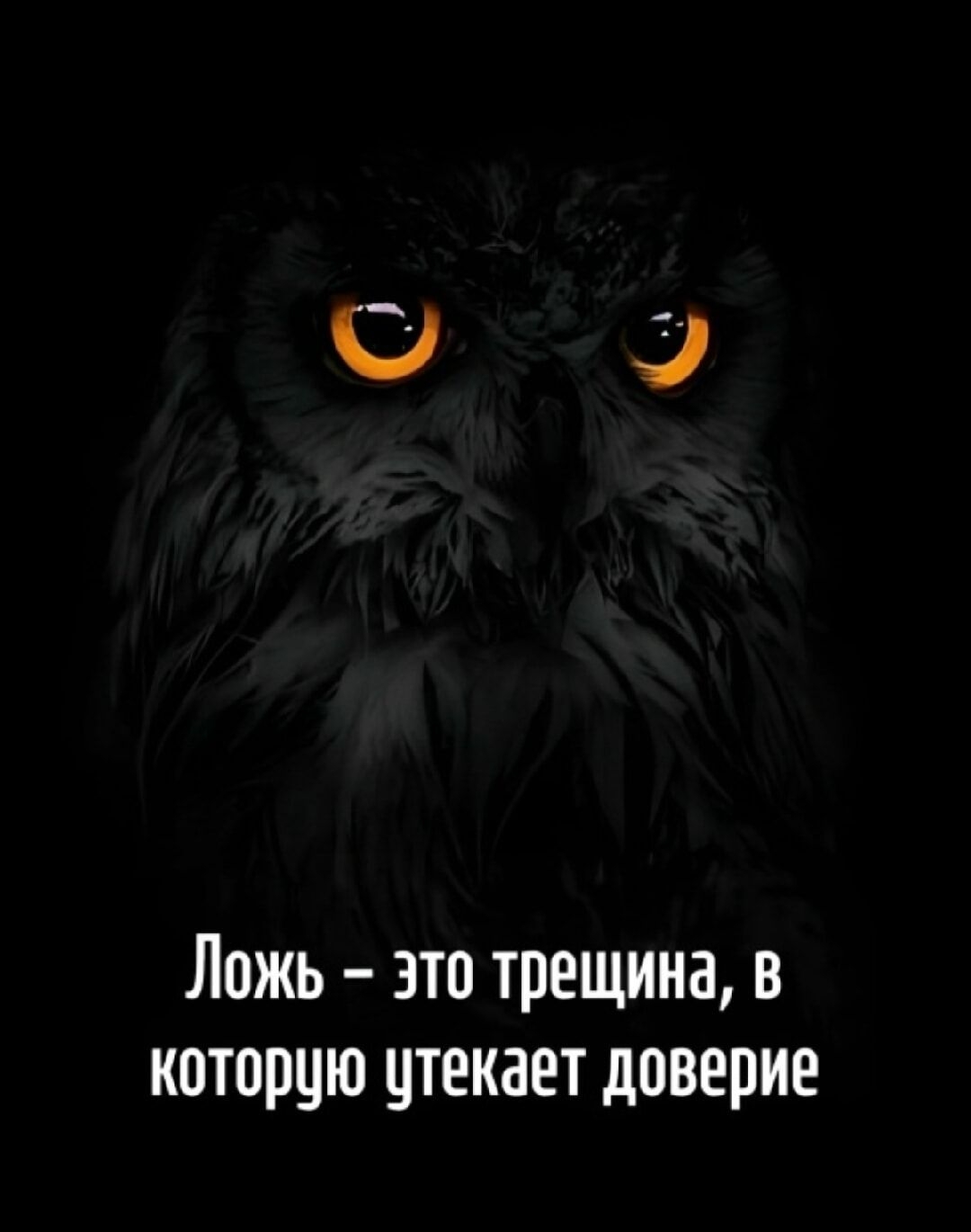 Ложь – это трещина, в которую утекает доверие