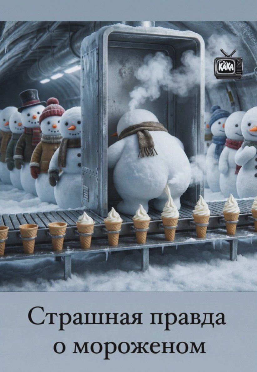 Страшная правда о мороженном