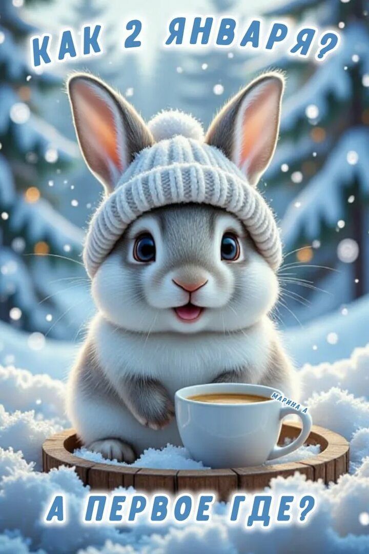 КАК 2 ЯНВАРЯ? А ПЕРВОЕ ГДЕ?