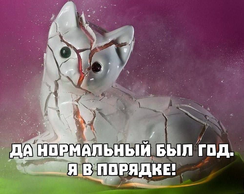 ДА НОРМАЛЬНЫЙ БЫЛ ГОД. Я В ПОРЯДКЕ!