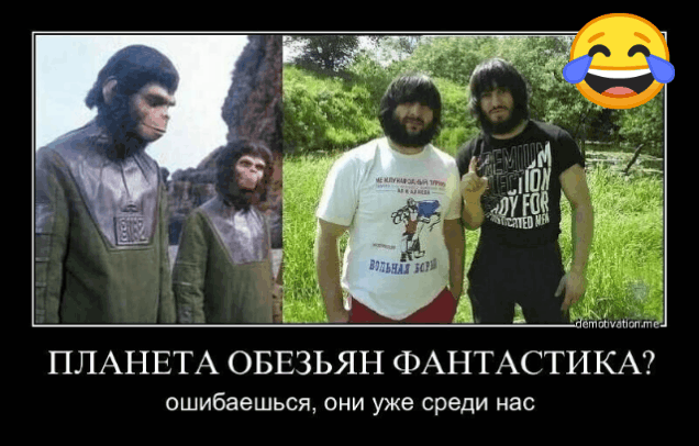 ПЛАНЕТА ОБЕЗЬЬЯН ФАНТАСТИКА? ошибаешься, они уже среди нас