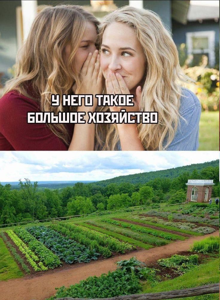 У него такое большое хозяйство