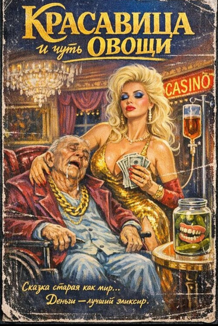 Красавица и путь ОВОЩИ
Сказка старая как мир...
Деньги — лучший эксикр.