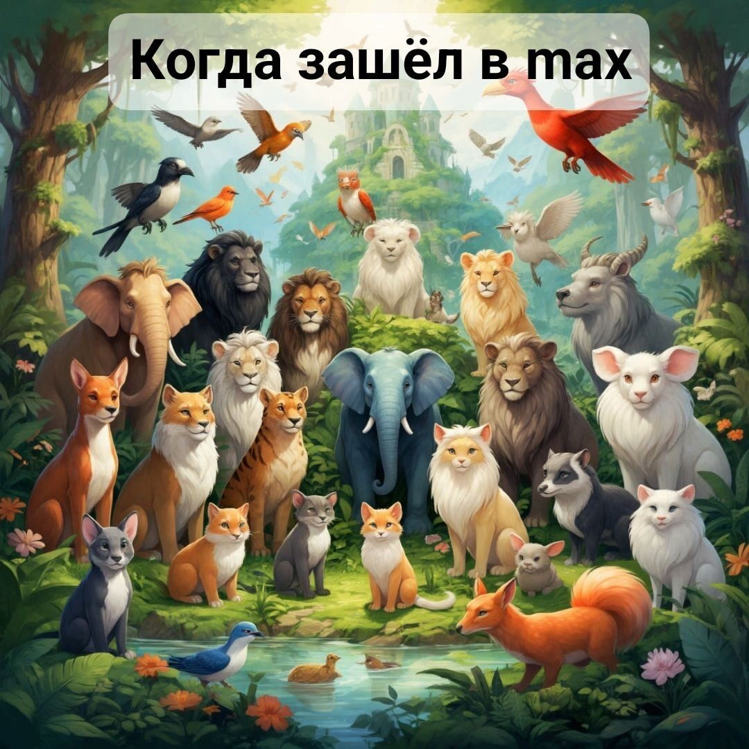 Когда зашёл в мах