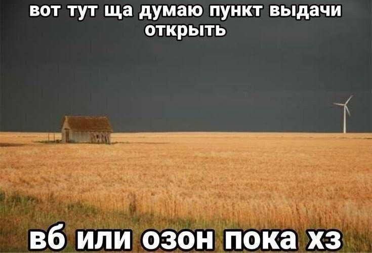 вот тут ща думаю пункт выдачи открыть
вб или озон пока хз