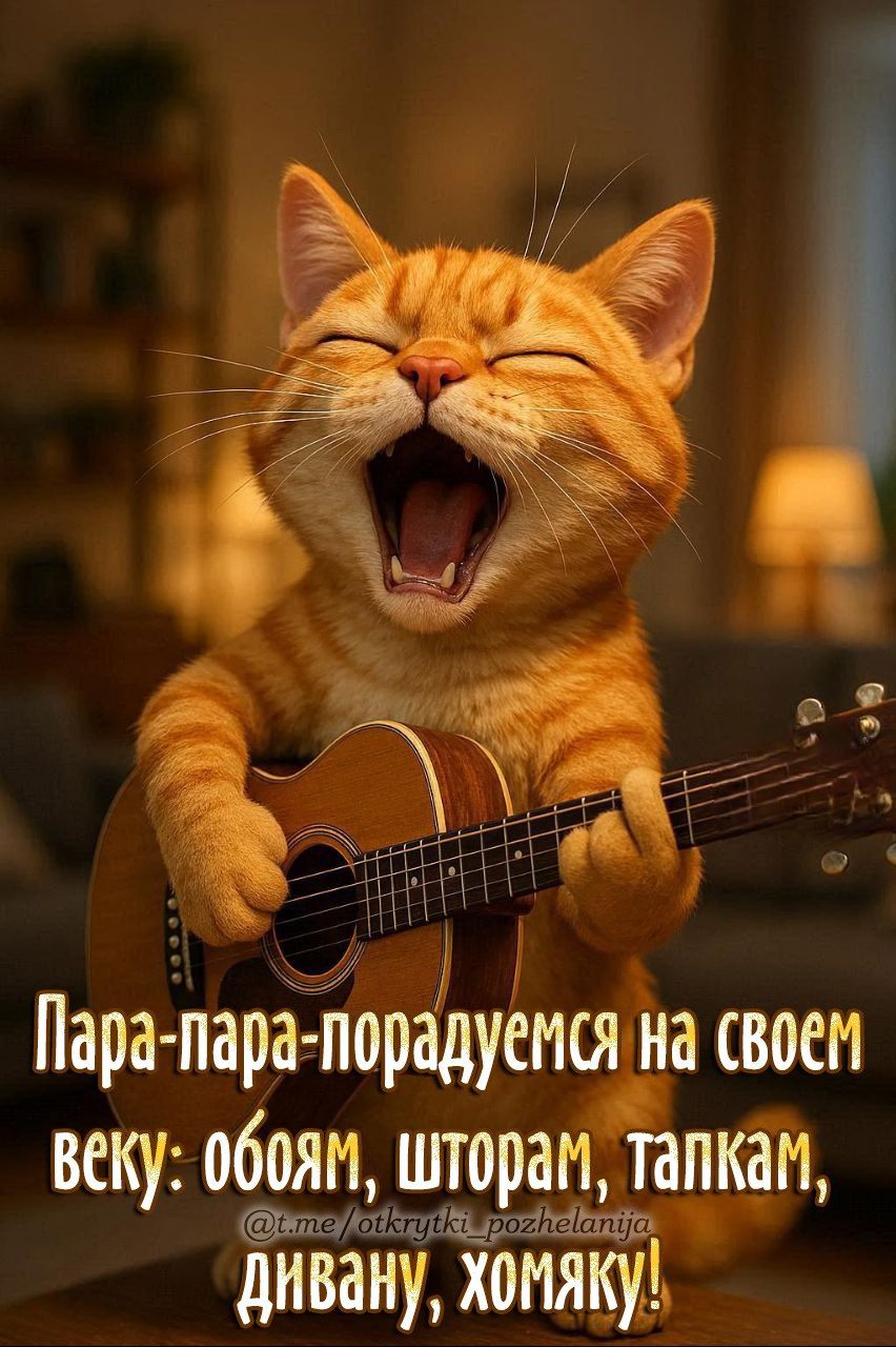 Пара-пара-порадyемся на своем веку: обоям, шторам, тапкам, дивану, хамаку!
