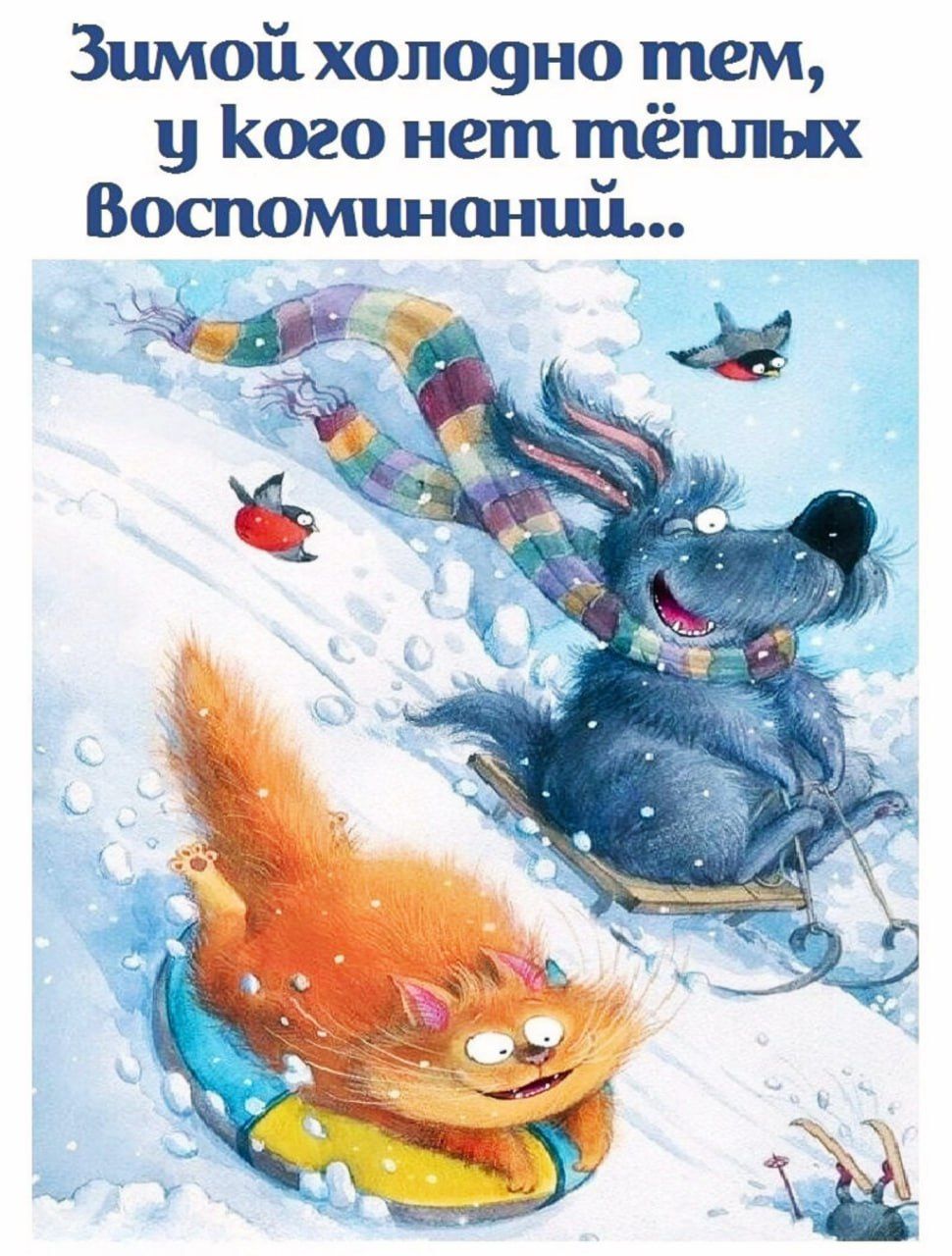 Зимой холодно тем, у кого нет тёплых воспоминаний...