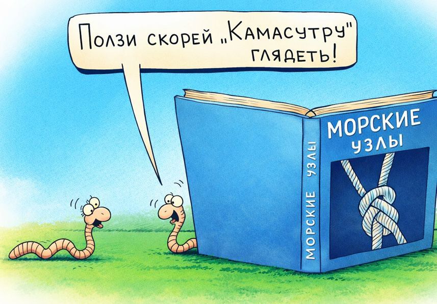 Ползи скорей «Камасутру» глядетЬ!
