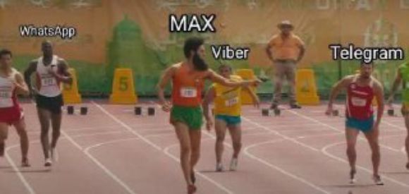 WhatsApp MAX Viber Telegram