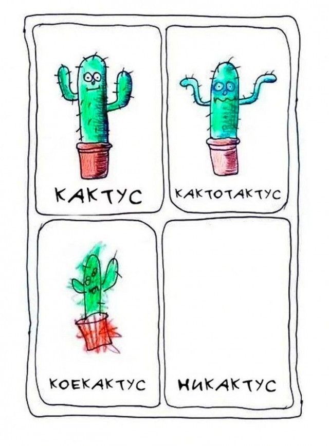 КАКТУС
КАКТОТАКТУС
КОЕАКТУС
НИКАКТУС