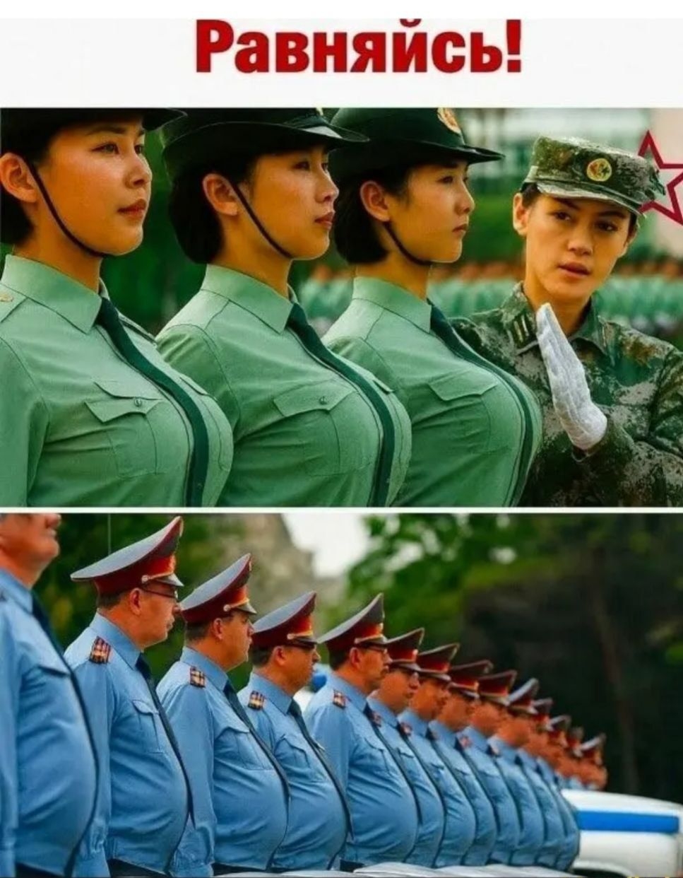 Равняйсь!