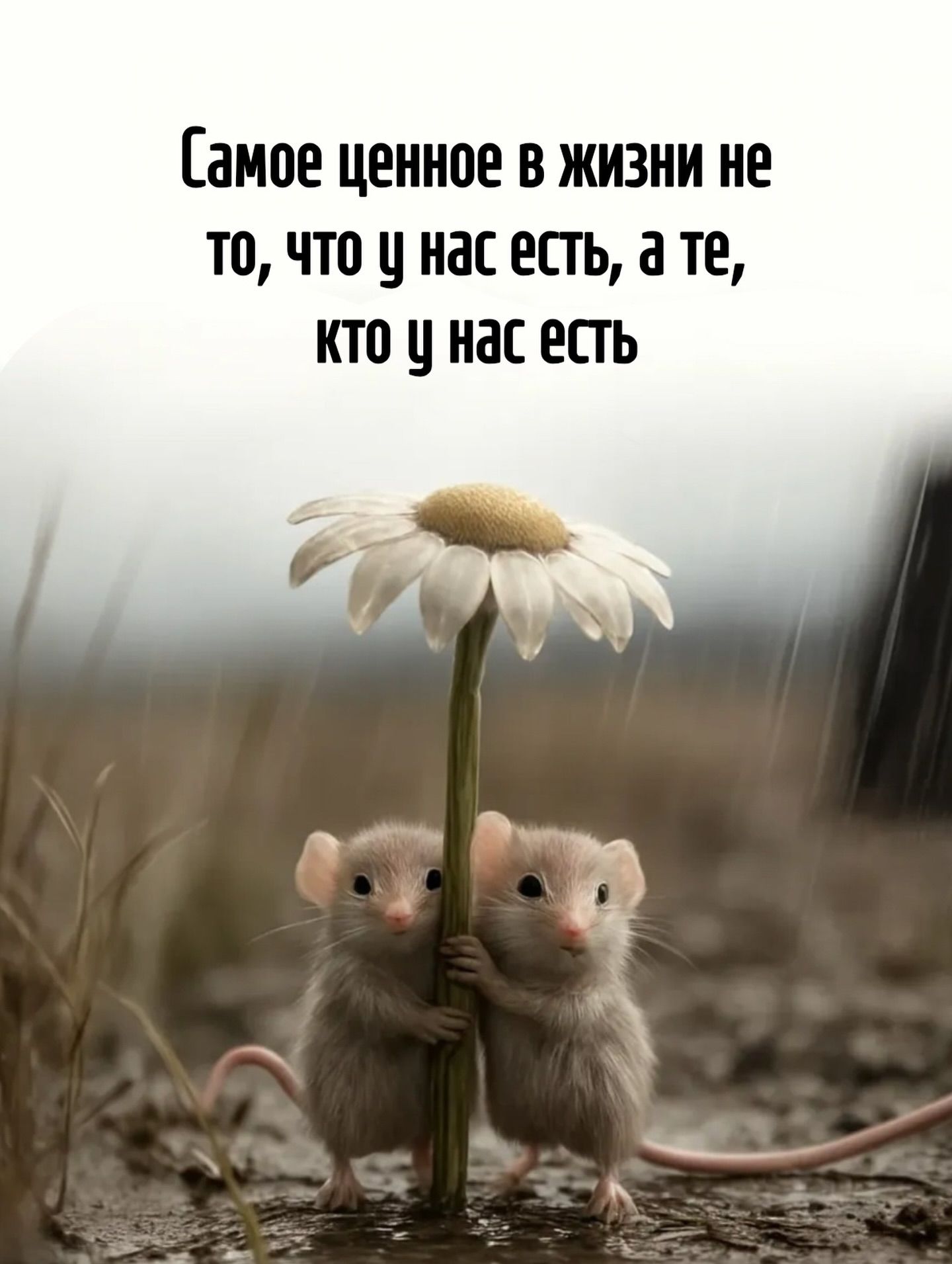 Самое ценное в жизни не то, что у нас есть, а те, кто у нас есть