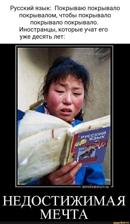 Русский язык: Покрываю покрывало покрывалом, чтобы покрывало покрывало покрывало. Иностранцы, которые учат его уже десять лет: РУССКИЙ ЯЗЫК НЕДОСТИЖИМАЯ МЕЧТА