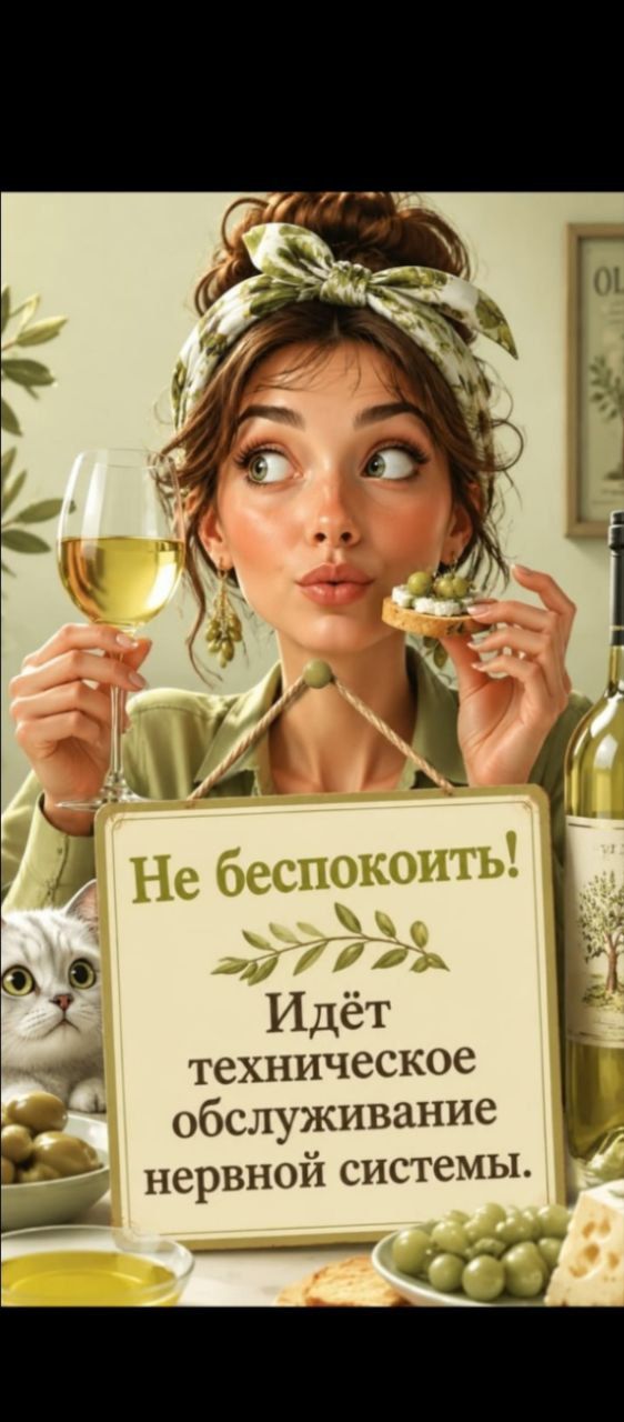 Не беспокоить! Идёт техническое обслуживание нервной системы.