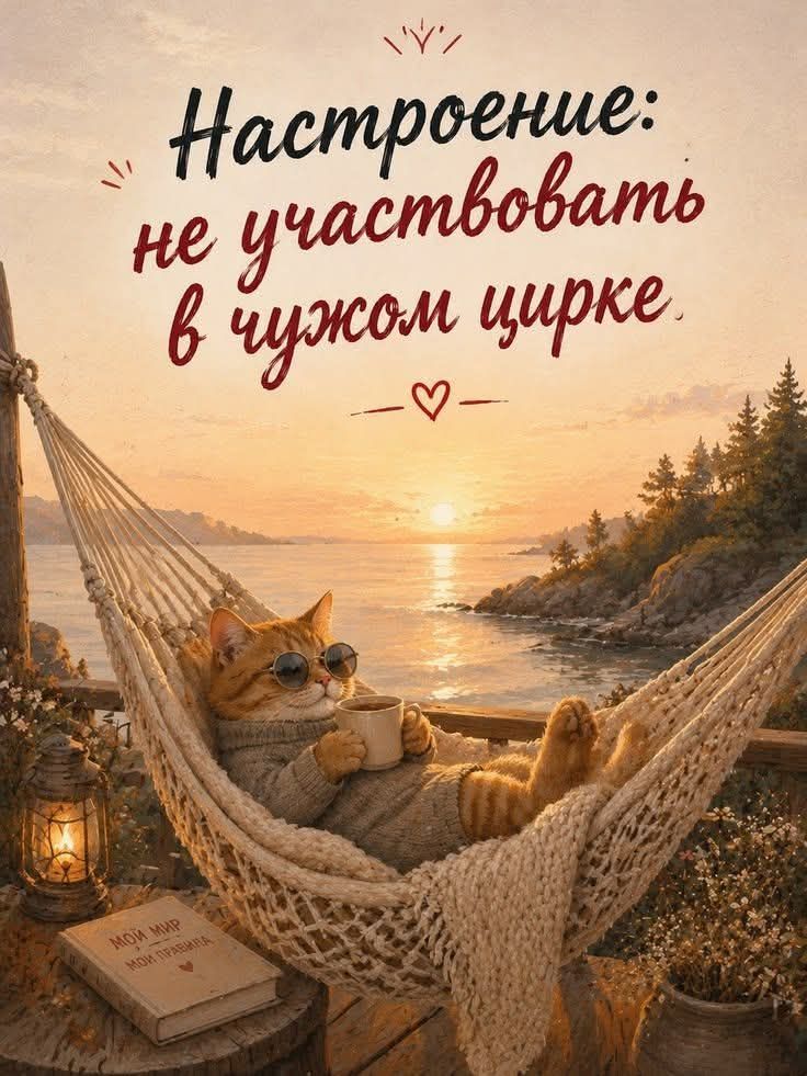 Настроение: не участвовать в чужом цирке. МОЙ МИР МОИ ПРАВИЛА