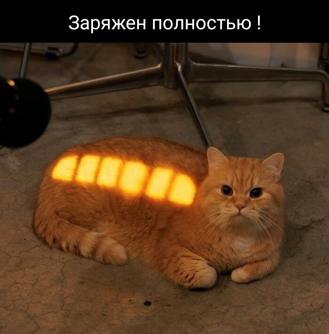 Заряжен полностью !