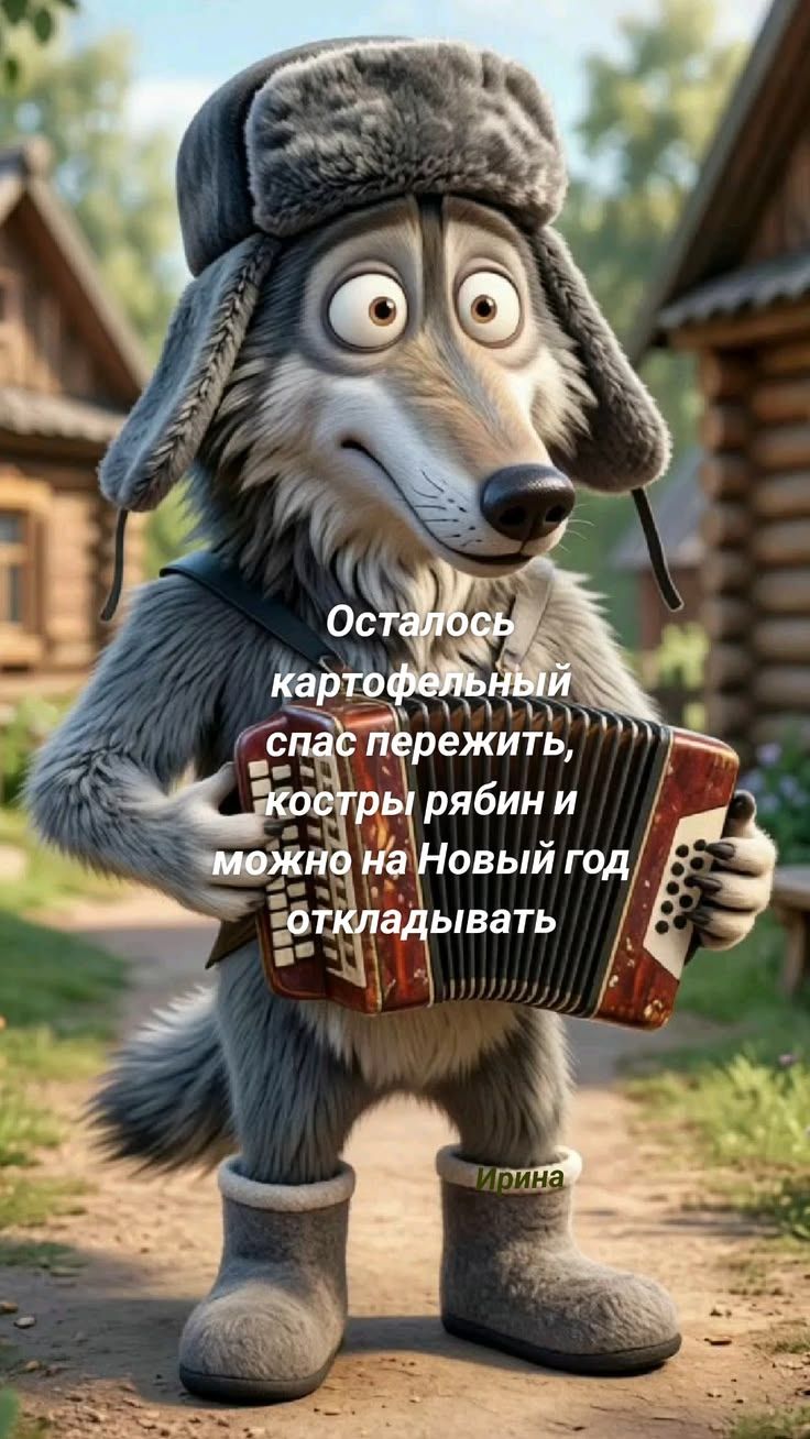 Осталось картофельный спас пережить, костры рябин и можно на Новый год откладывать. Ирина