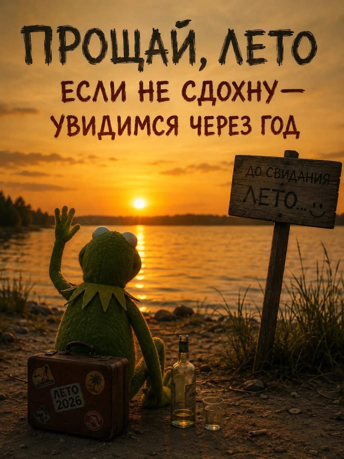 ПРОЩАЙ, ЛЕТО ЕСЛИ НЕ СДОХНУ – УВИДИМСЯ ЧЕРЕЗ ГОД ДО СВИДАНИЯ ЛЕТО... ЛЕТО 2026