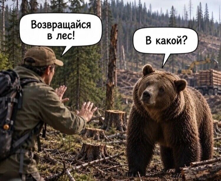 Возвращайся в лес! В какой?