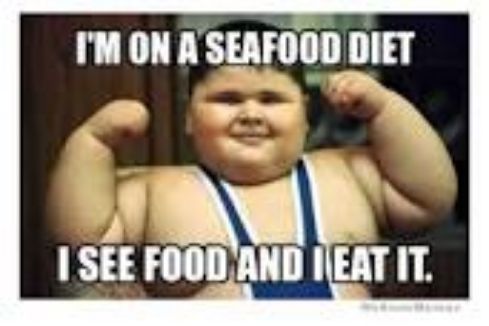 IM ON ASEAFOOD DIET o