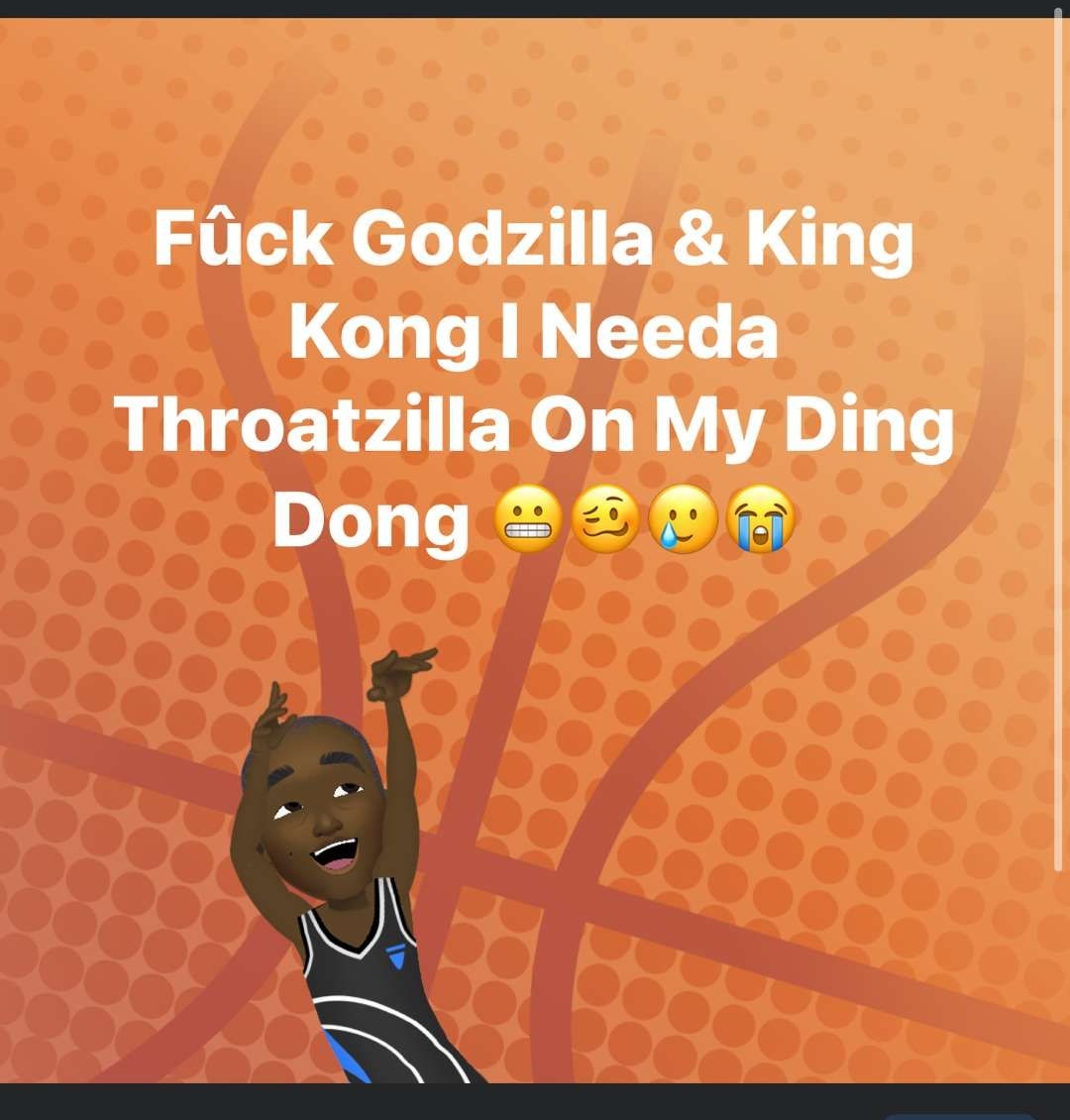Flck Godzilla King Kong Needa Throatzilla On My Ding Dong 22