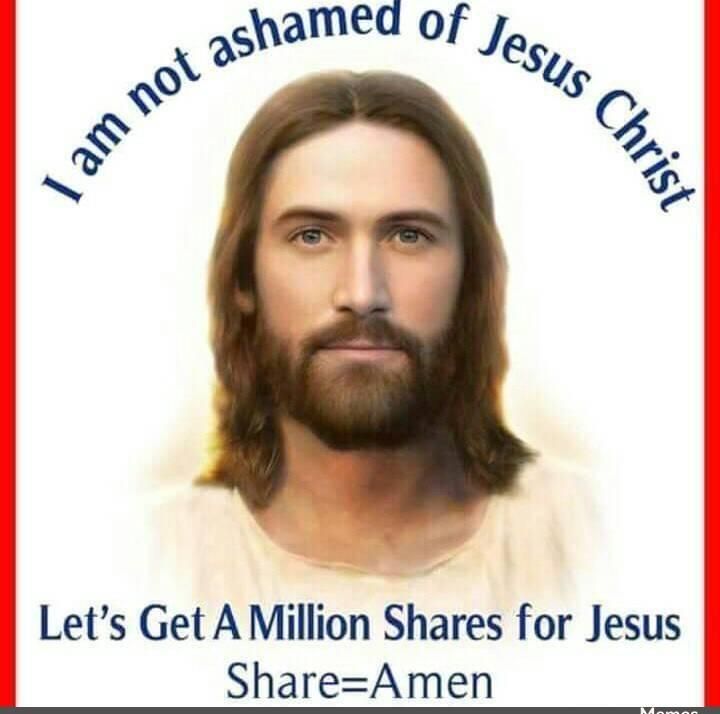 aonamed of jeso o e o Lets Get A Million Shares for Jesus ShareAmen a