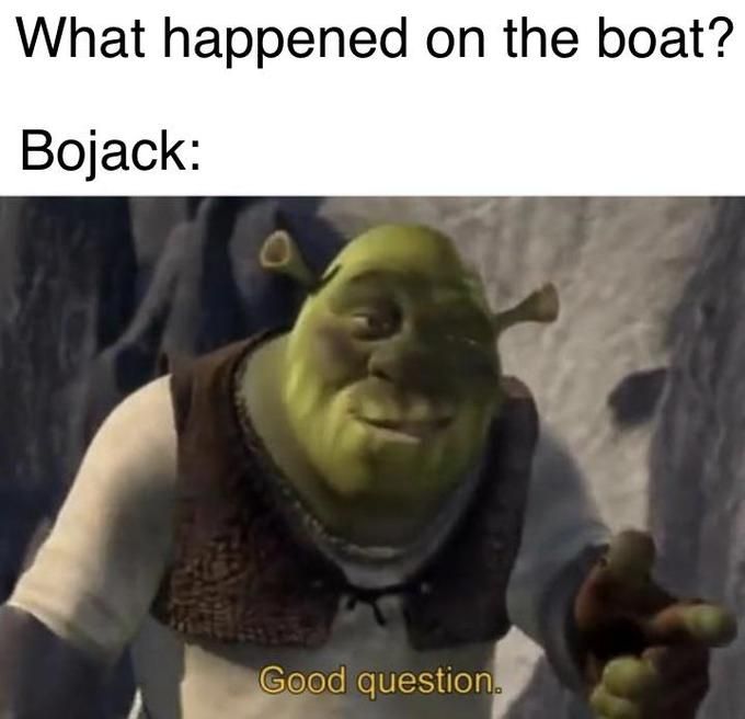 What happened on the boat Bojack