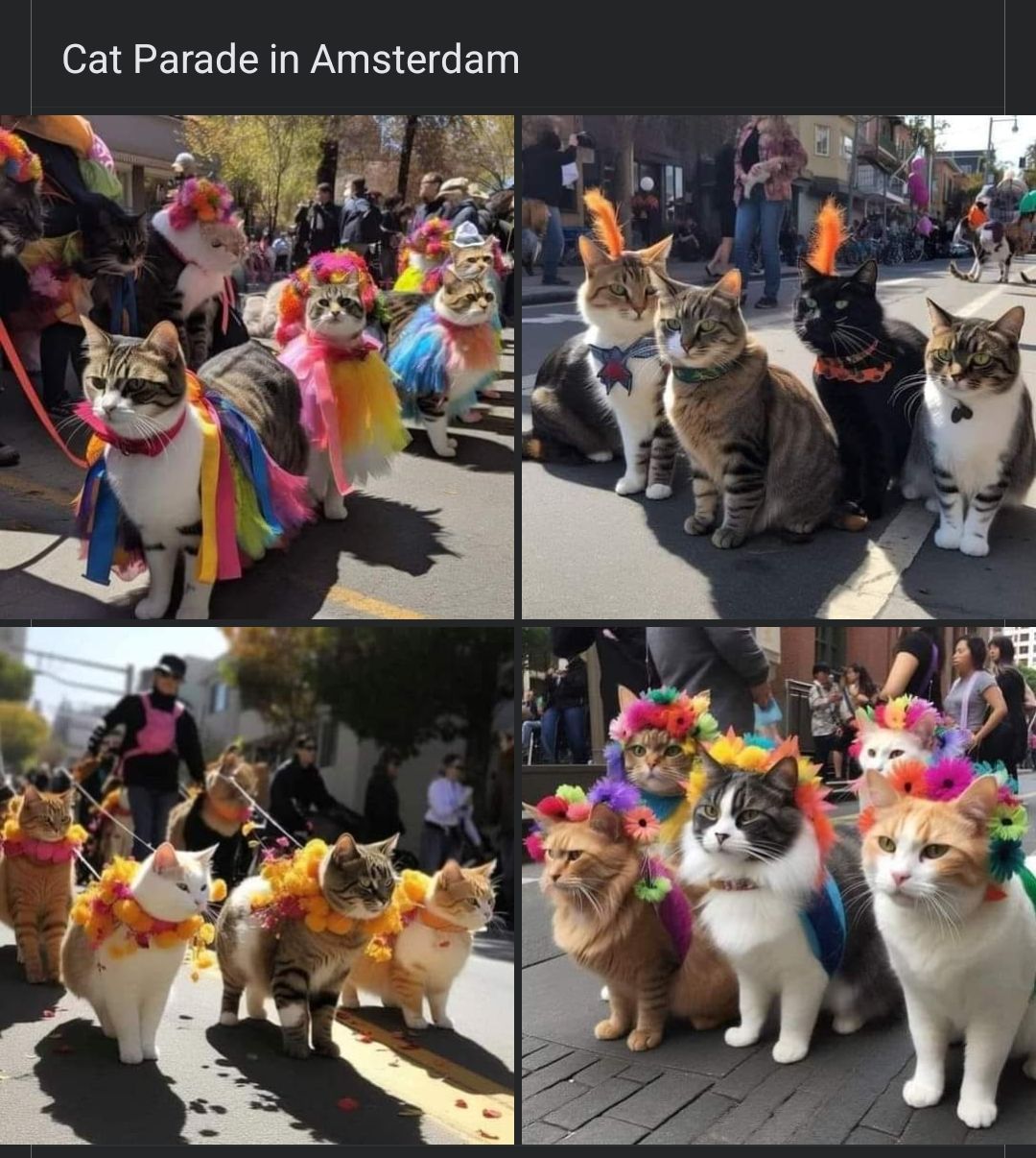 Cat Parade in Amsterdam
