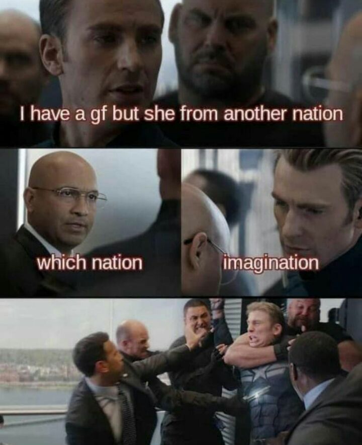 D I have a gf but she from another nation K