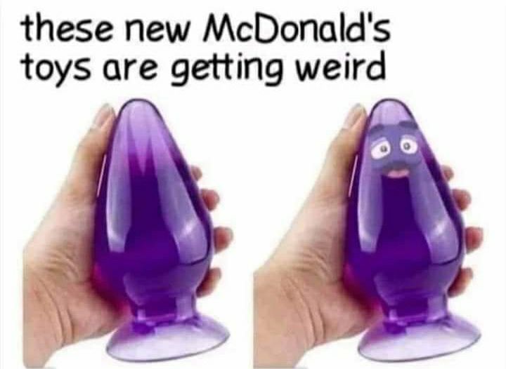 these new McDonalds toys are getting weird