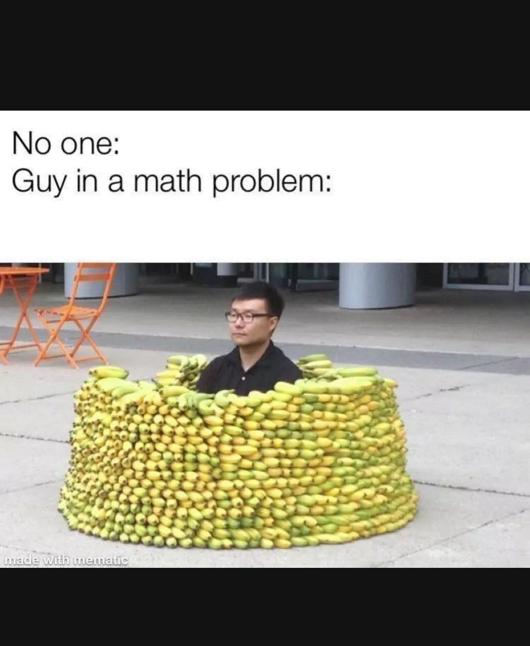 No one Guy in a math problem