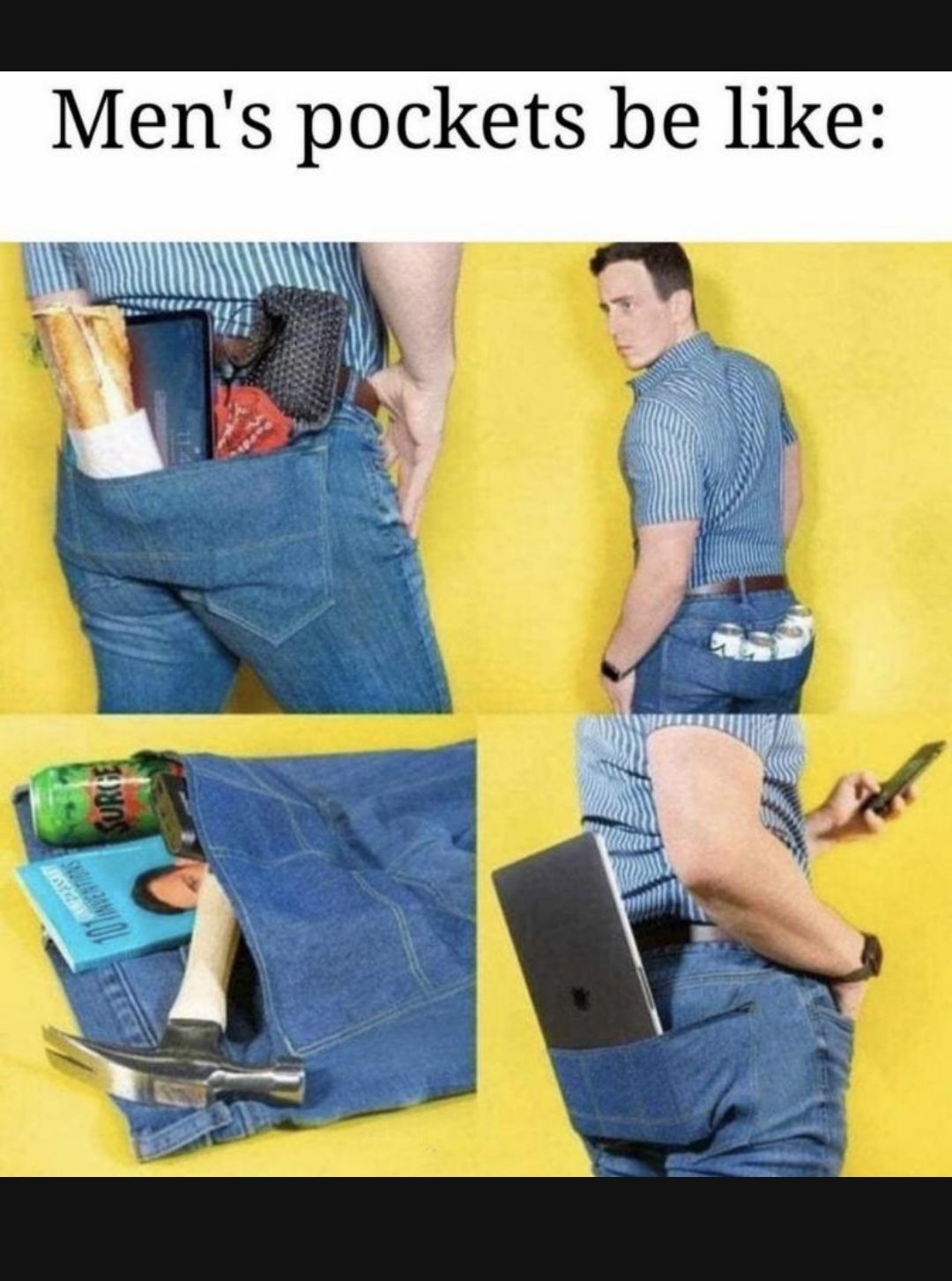 Mens pockets be like