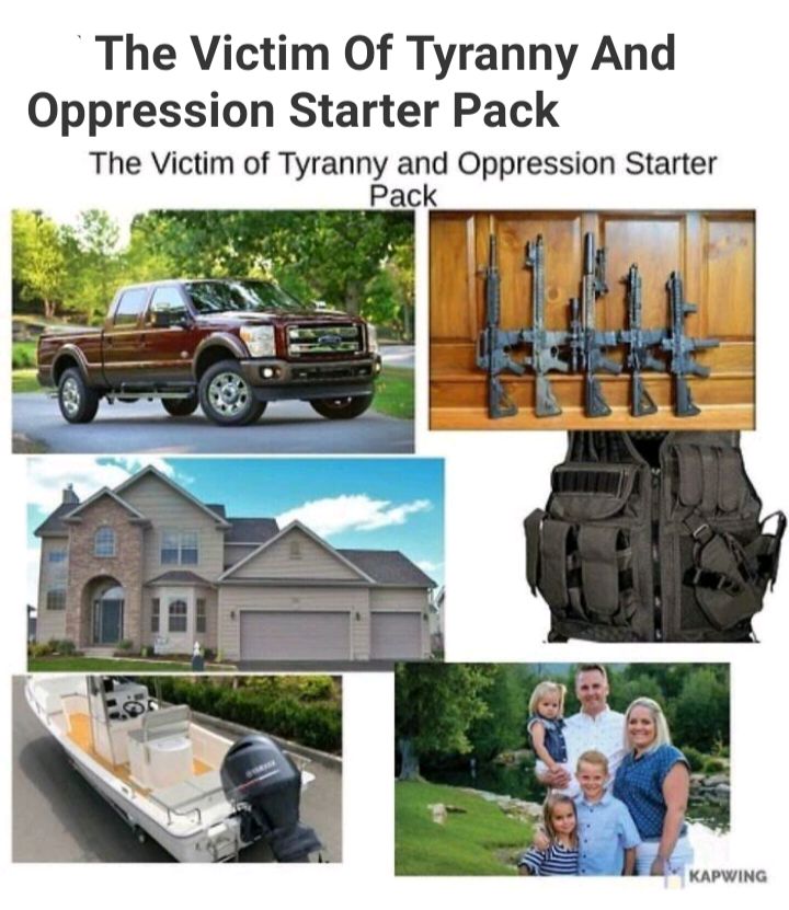 The Victim Of Tyranny And Oppression Starter Pack The Victim of Tyranny and Oppression Starter _Pack