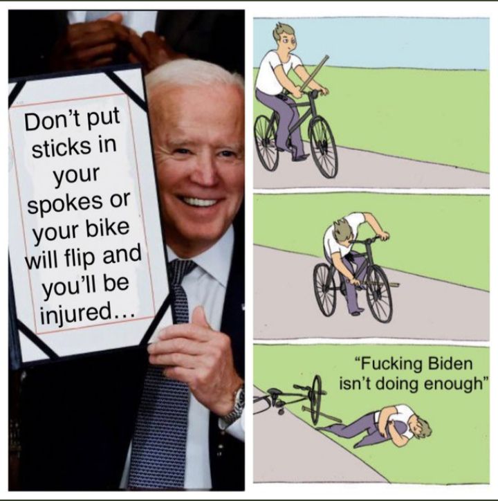 Dont put sticks in Fucking Biden j_isn doing enough