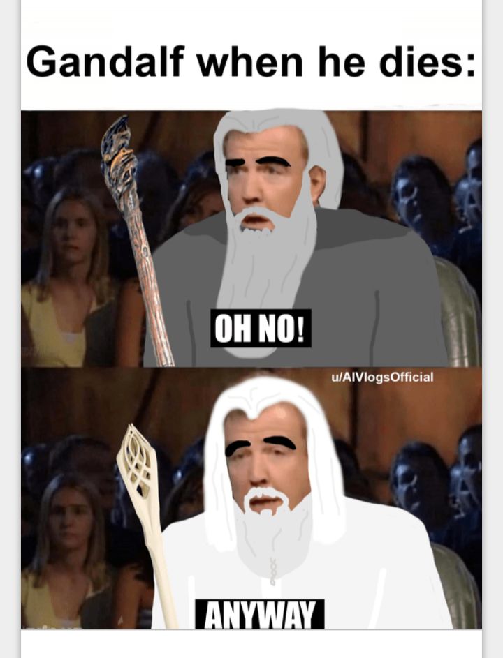 Gandalf when he dies 3 wAlViogsOfficial