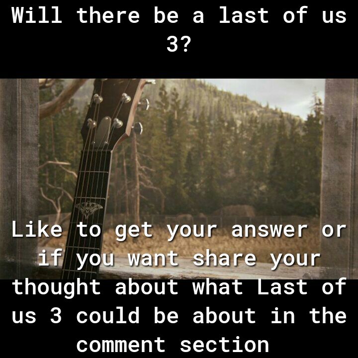 Will there be a last of us 3 thought about wha VEST I oTo 1 Mo I o T0F1 o Yo 1 U ol N o W of o 1 o01111 s R AY Y ok o Ko